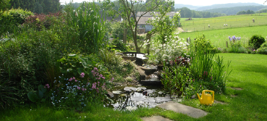 Ländlicher Garten